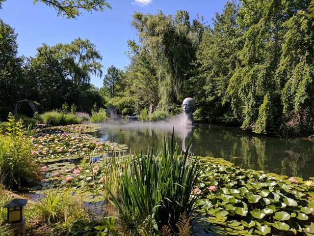 The view from the outdoor seating area at Rat's. Not bad right?
