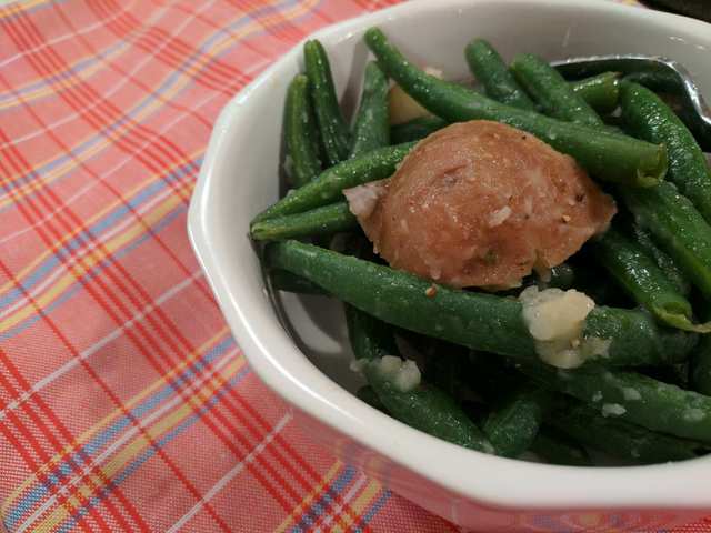 When life gives you green beans, make salad!