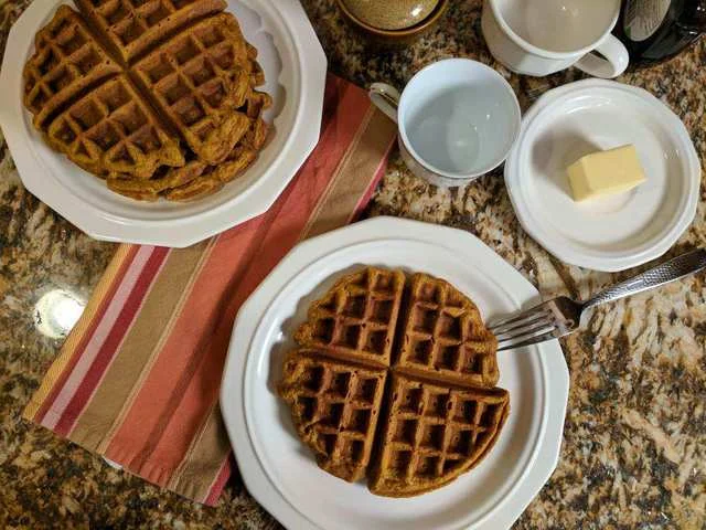 Pumpkin Waffles