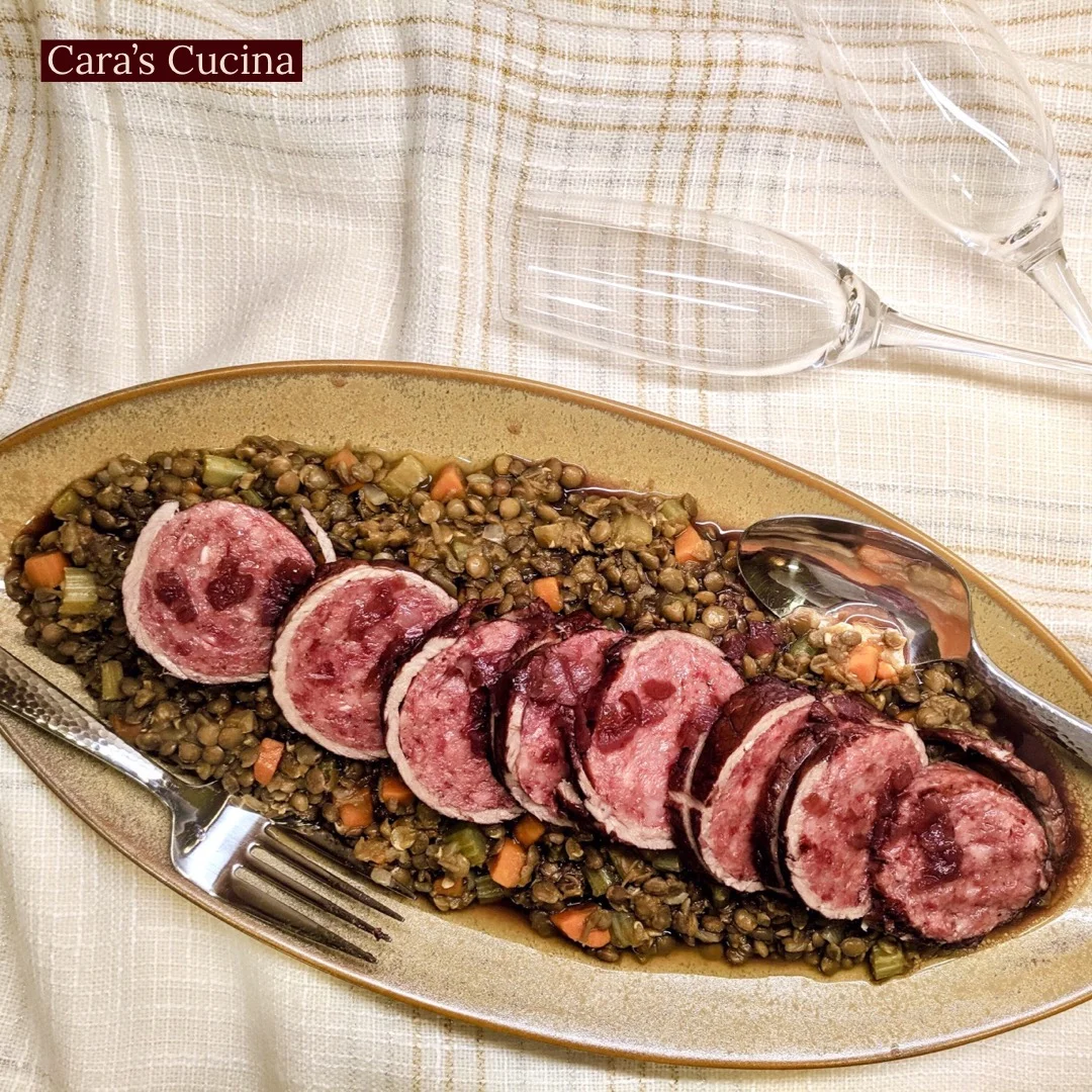Cotechino con Lenticchie