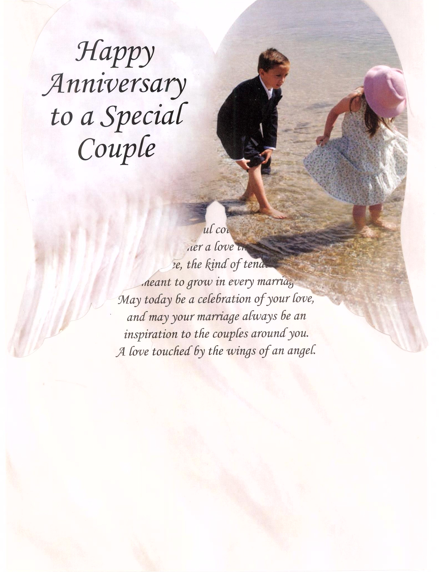 Happy Anniversary Special Couple Greeting Card 14070 | Special Occasion  Presents, Soul Talk