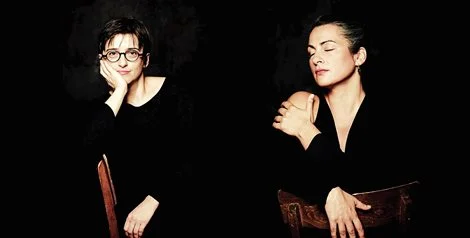 Merima Ključo and Jelena Milušić