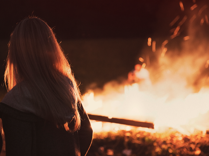 Summer Nights: Beach Bonfire
