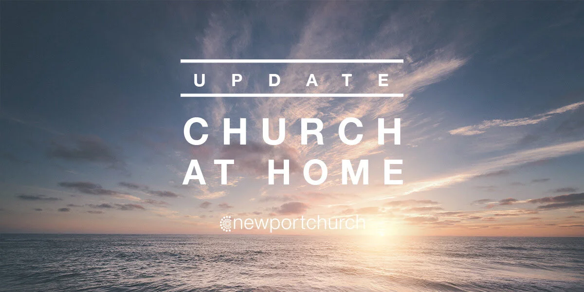 "Church at Home" Update: Pray with Us