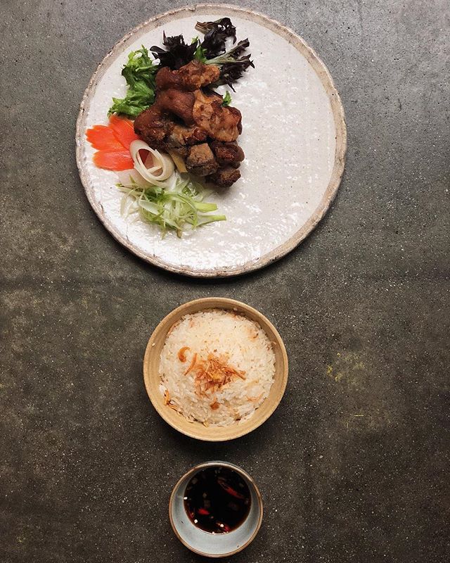 TODAY ONLY..Come down, we&rsquo;ve got Crispy Pata on special; tender marinated crispy pork hock, house-made pickles, garlic chicken rice and our special soy-vinegar dip! Limited availablity #madebyrealasians .
.
.
.
.
#asianfood #thaifood #filipinof