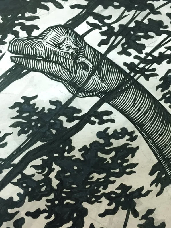 Detail of drawing
