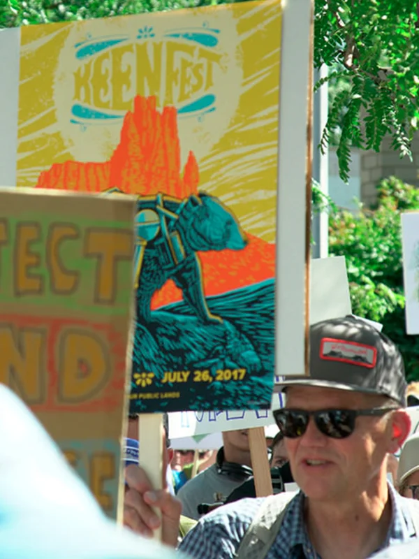 March at Utah State Capitol 
