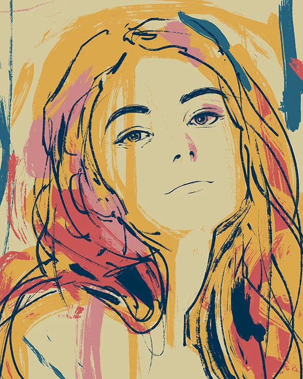 "You Don't Mean That" 16x20 5c Screen Print. Ed. of 50.