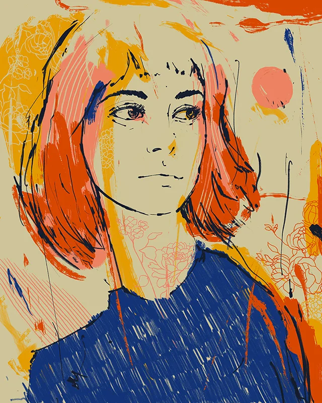 "You Don't Mean That" 16x20 5c Screen Print. Ed. of 50.