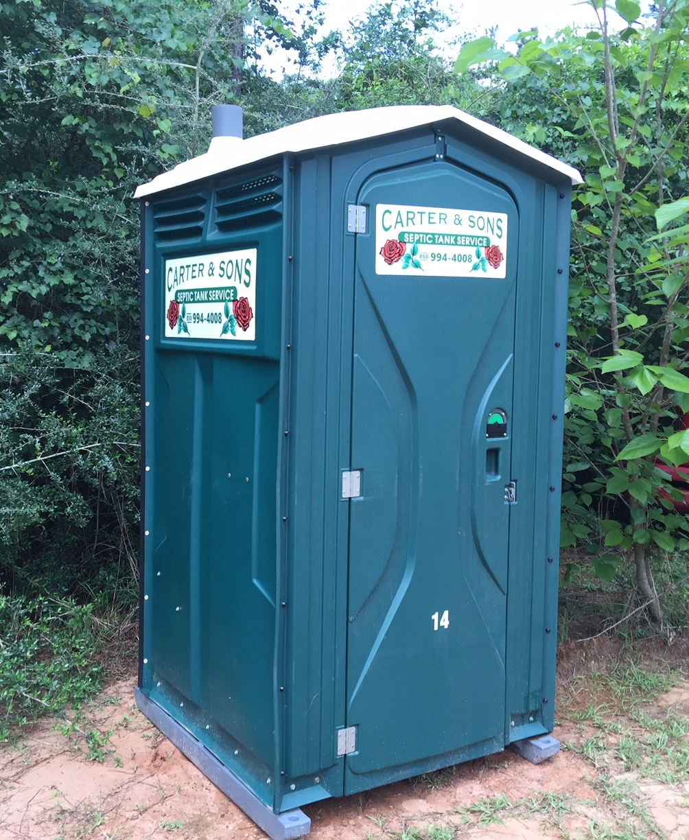 My very own portable toilet. Yes, I'm documenting it all. :)
