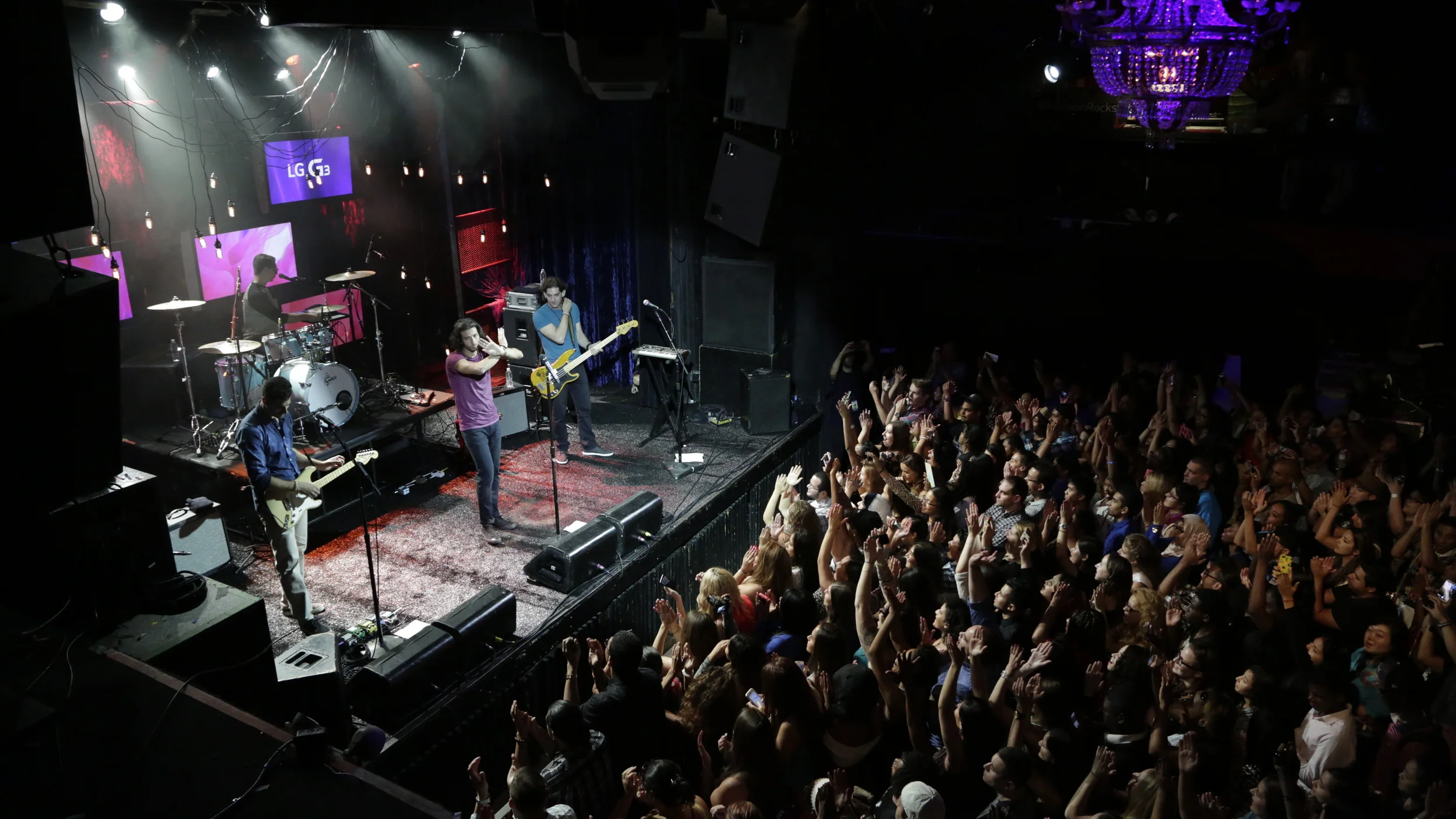 Fashion Rocks! Front Row LG MAGIC! Concert, 2014