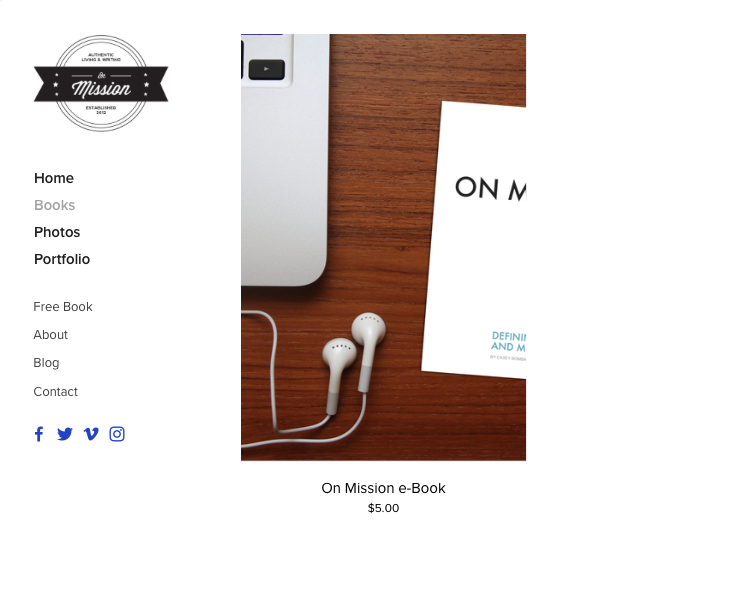 Website - On Mission