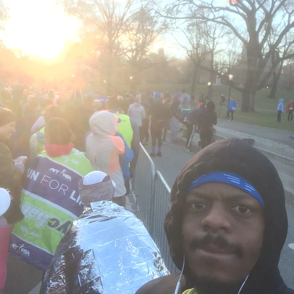 Prerace selfie