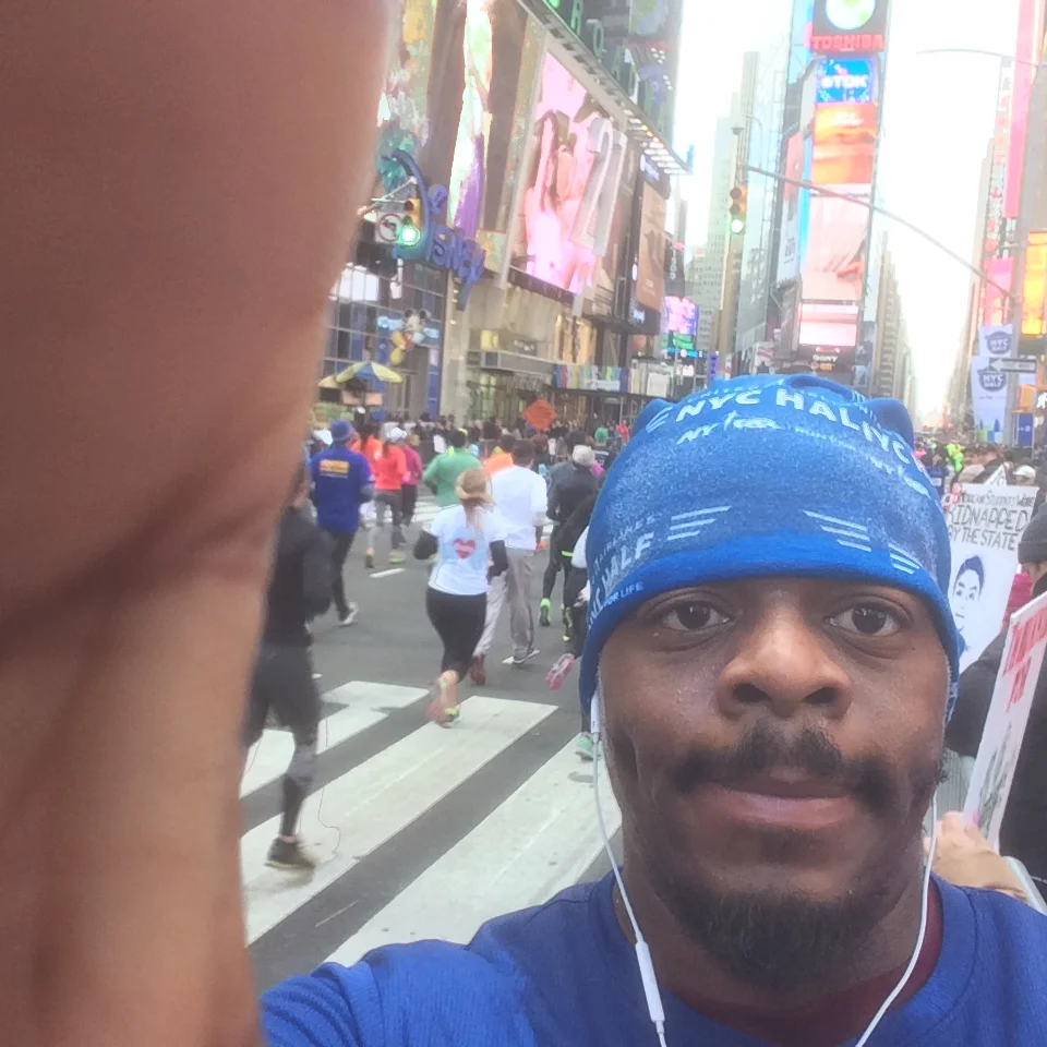 Times Square Selfie 