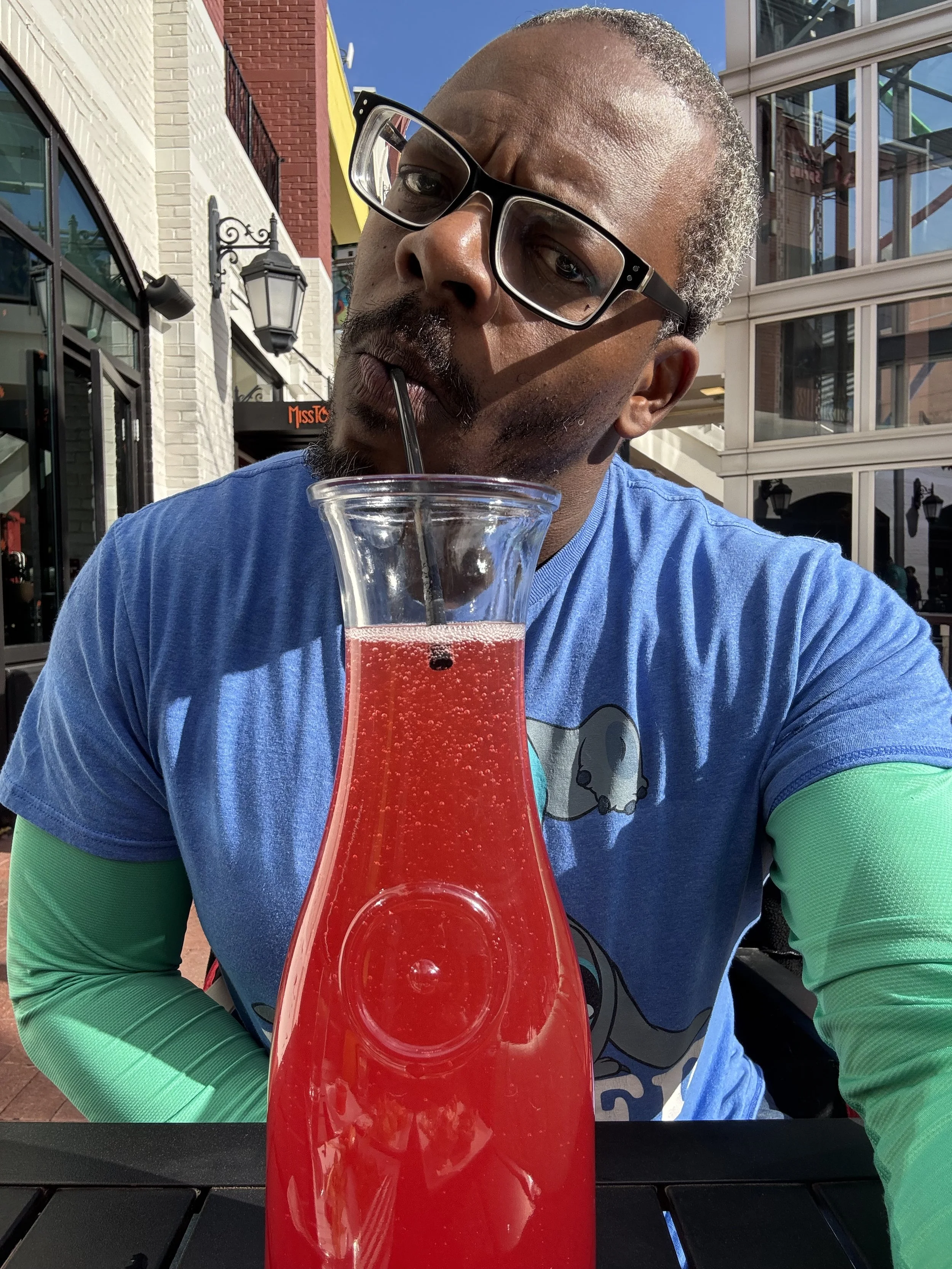 Bruch cocktails at Miss Toya Creole Cuisine in Silver Spring, MD.