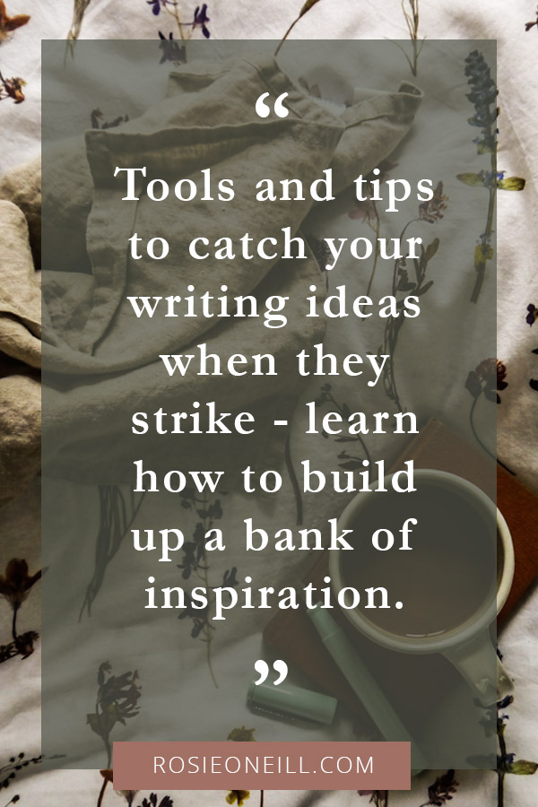 How to organise your writing ideas.