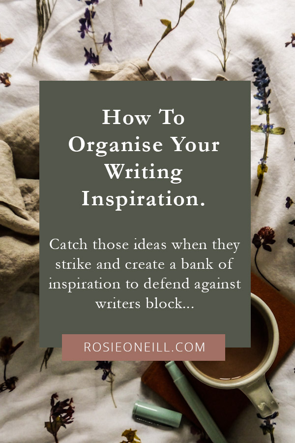 Tools for organising your writing inspiration