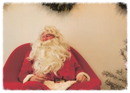 Frank in his wreath delivery outfit, 2008.