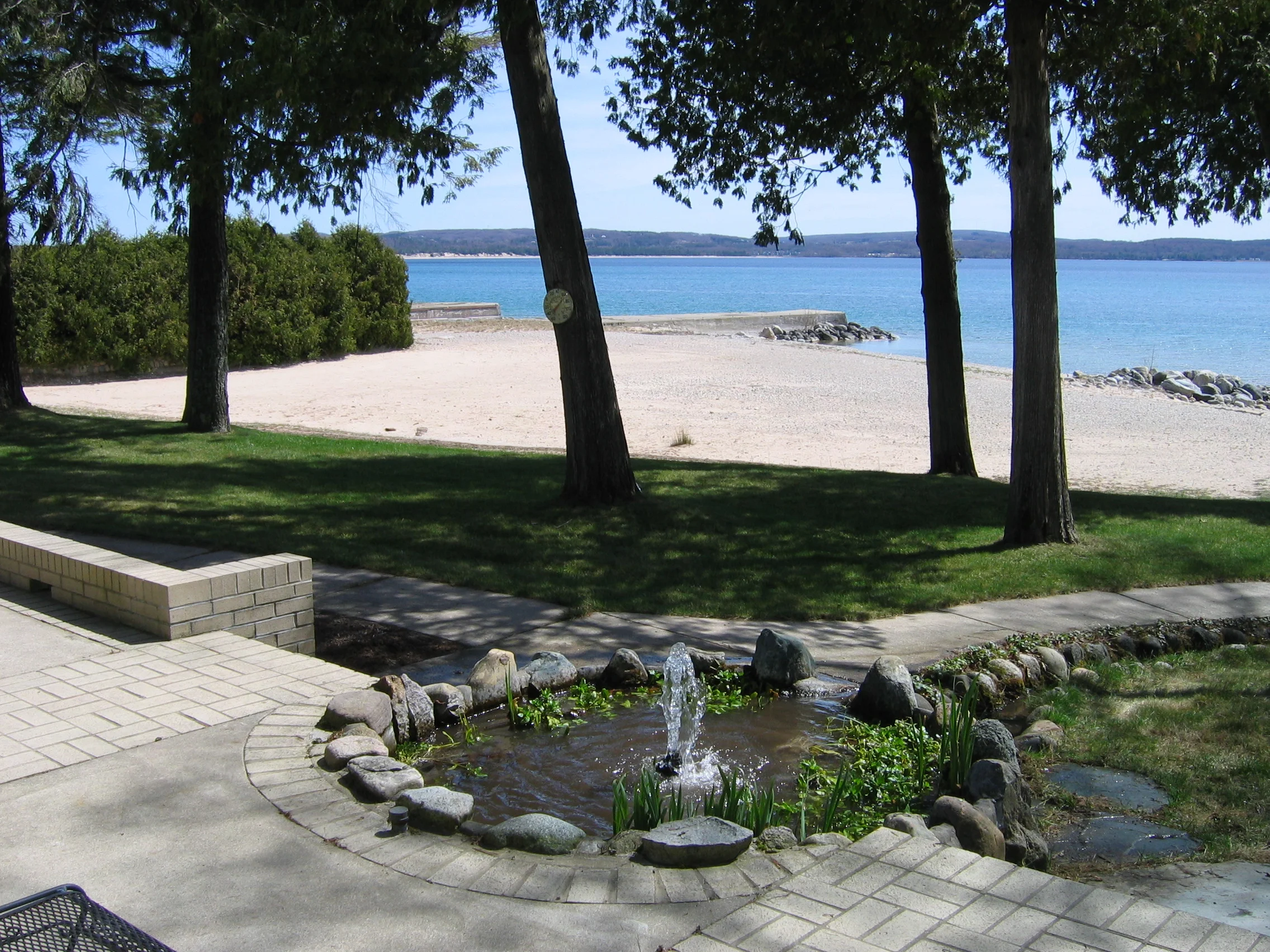 We can use your free flow well to create a beautiful stream or fountain piece