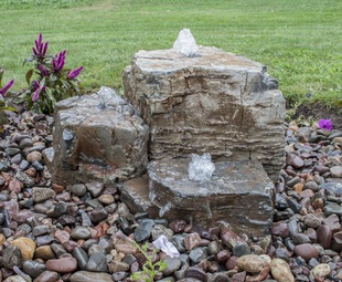 Pagoda Rocks come in groups of 3 