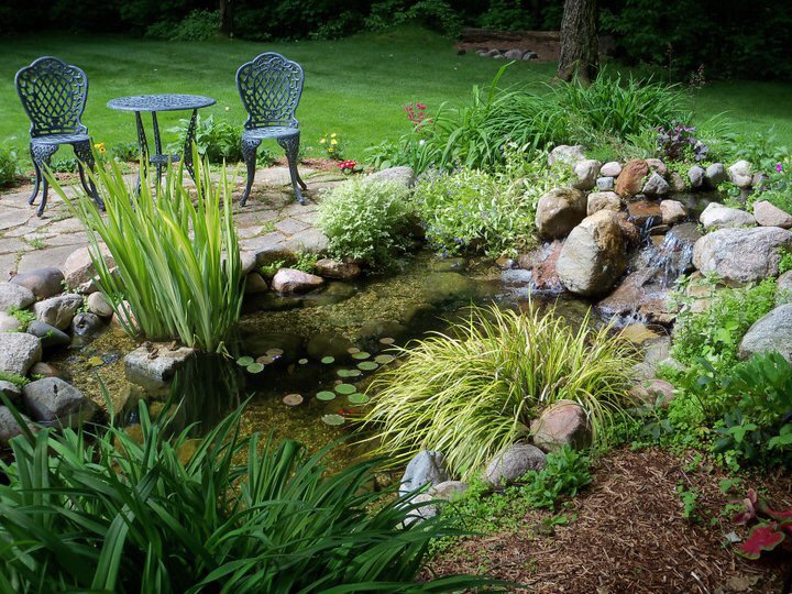 Petoskey Pond And Water Feature, Landscaping Petoskey Mi