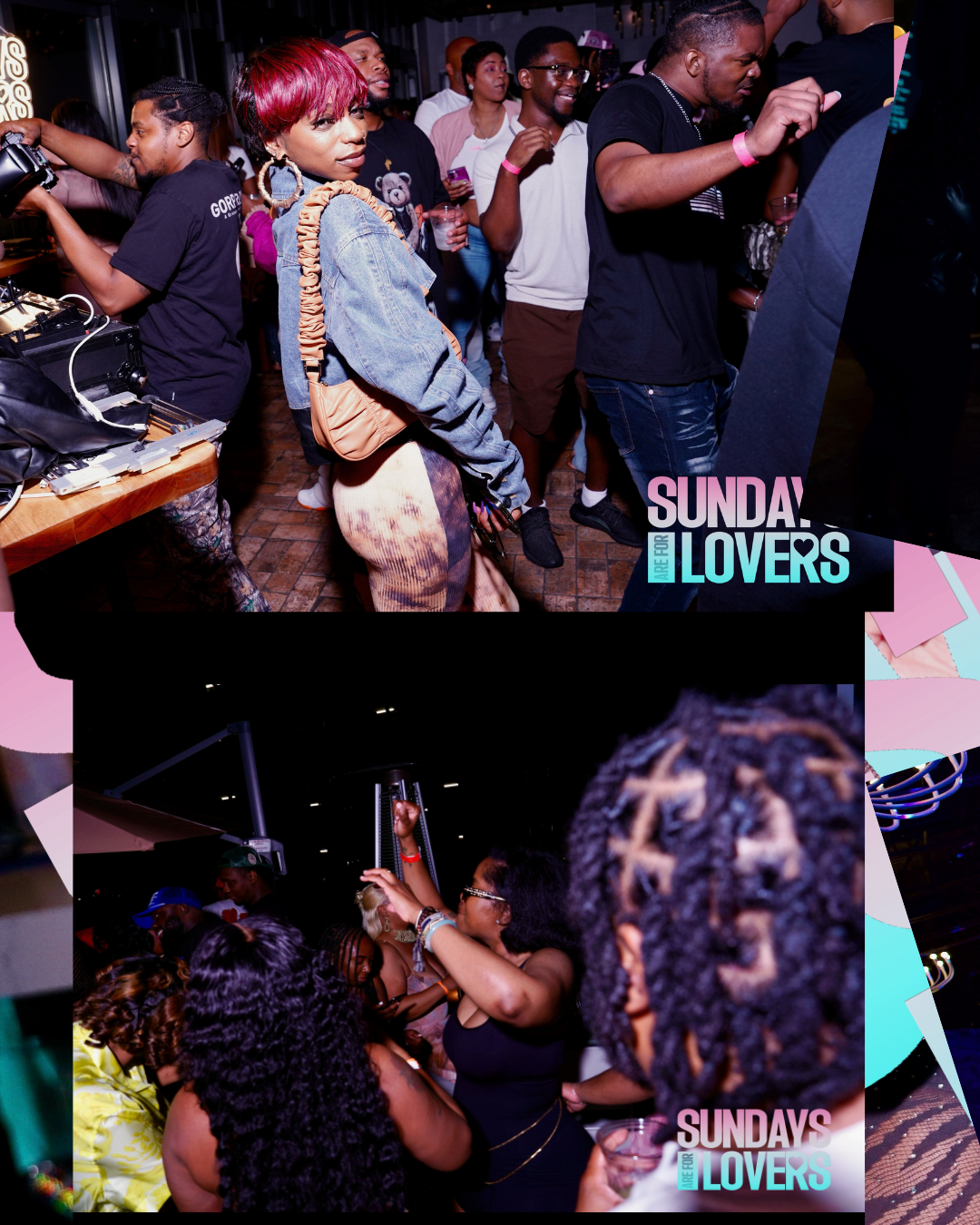 PEOPLE HAVING FUN AT SUNDAYS ARE FOR LOVERS IN CHICAGO. BEST R&B DAY PARTY IN CHICAGO.