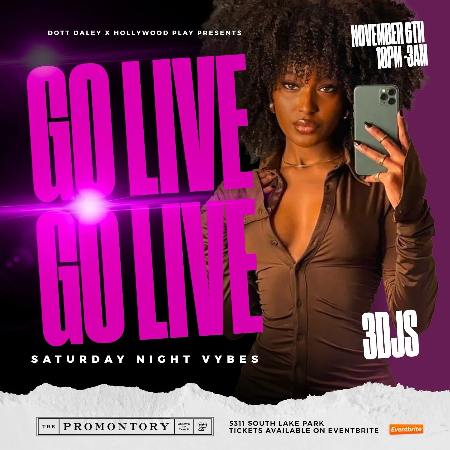 GO LIVE W/ DOTT DALEY & HOLLYWOOD PLAY