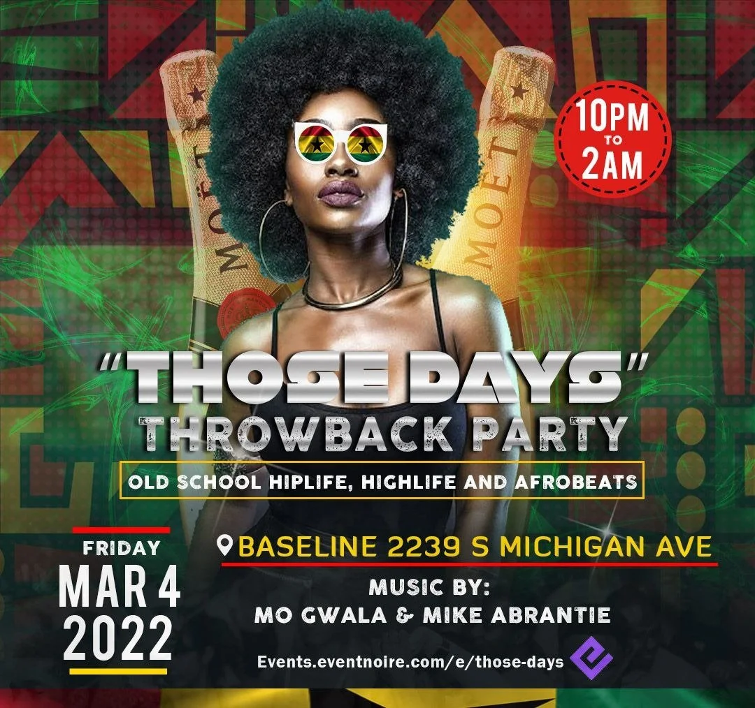 "THOSE DAYS": THROWBACK AFROBEAT NIGHT