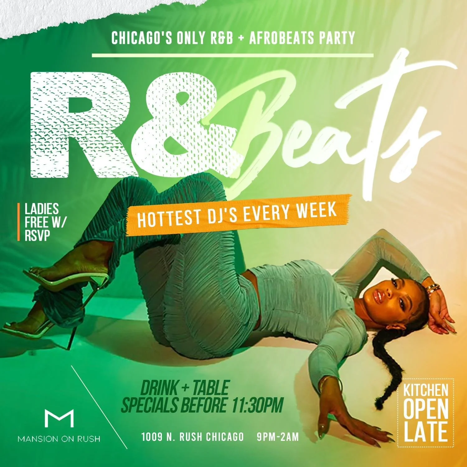 R&BEATS WEDNESDAYS AT MANSION!