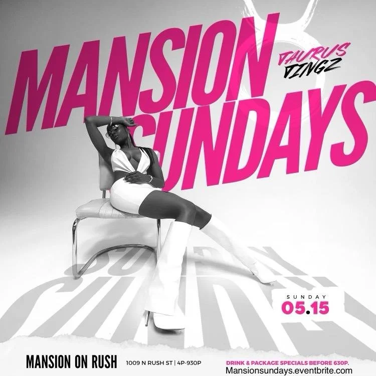 MANSION SUNDAYS: MEMORIAL DAY SUNDAY NIGHT
