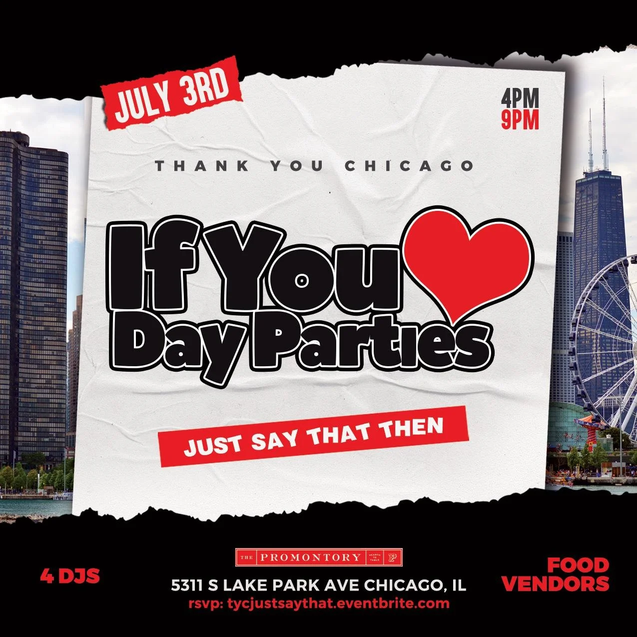 If You Love Day Parties Then Just Say That