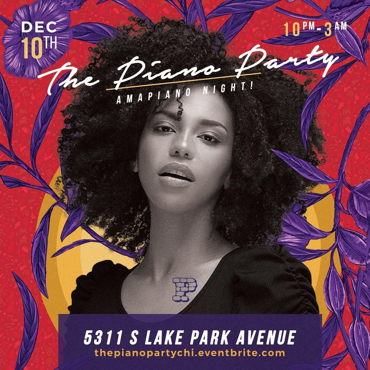 The 'Piano Party: Amapiano Night!