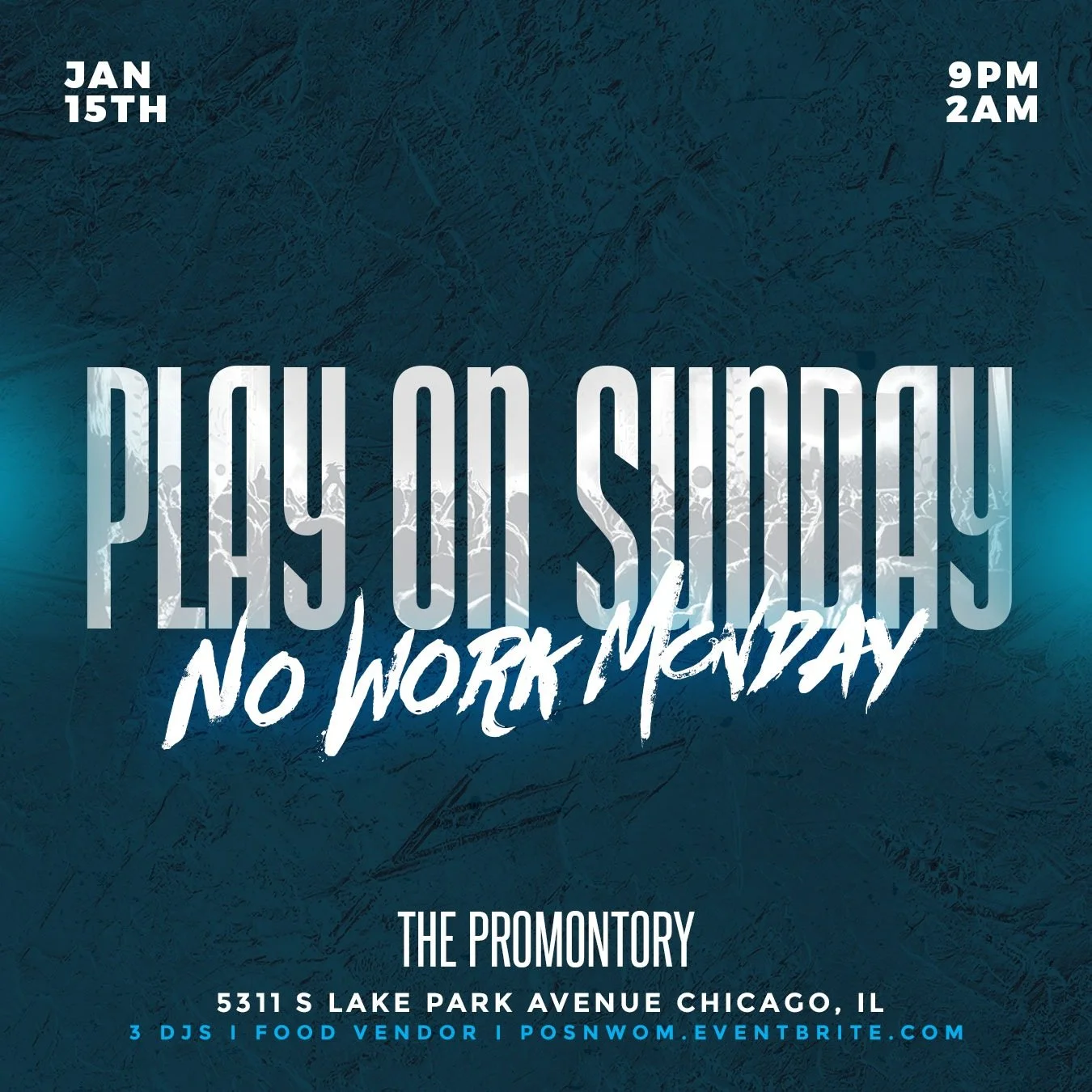 PLAY ON SUNDAY | MLK WEEKEND