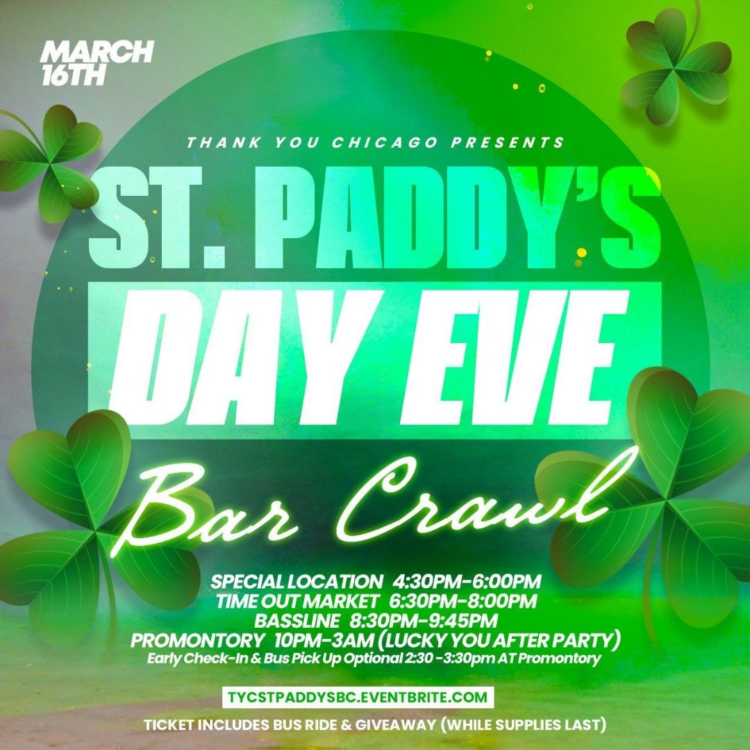 Lucky You Soirèe: BAR CRAWL & AFTERPARTY