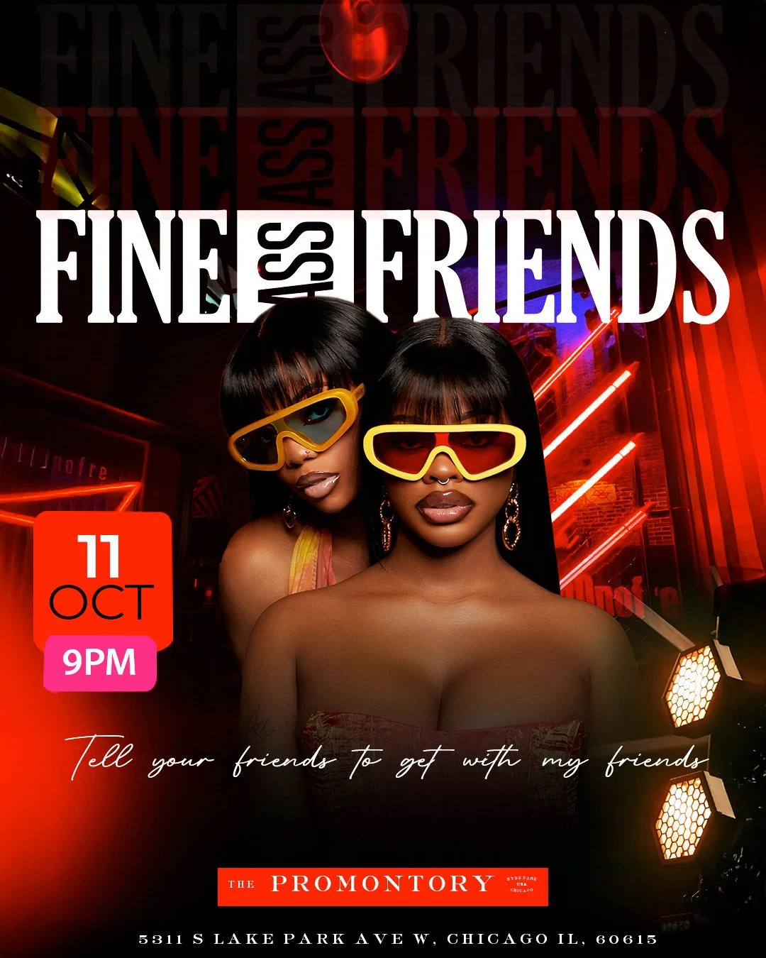 FINE ASS FRIENDS: LIBRA BASH