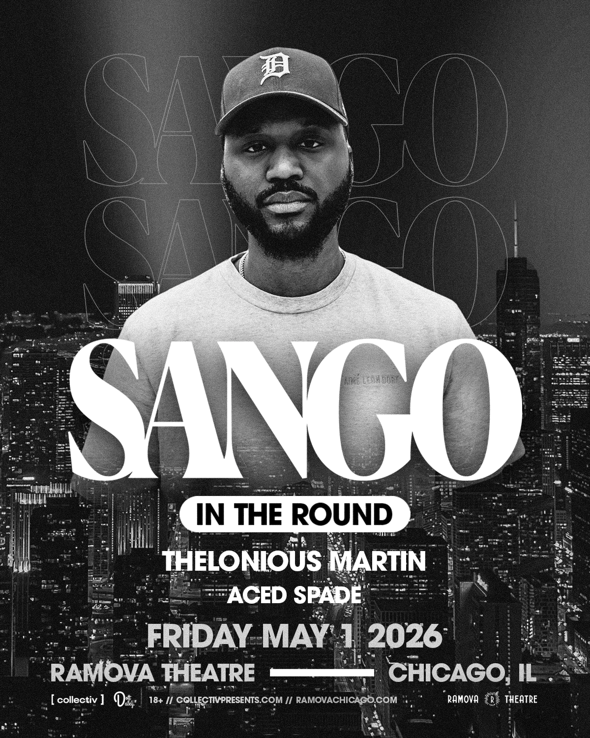 Sango In The Round at Ramova Theatre!