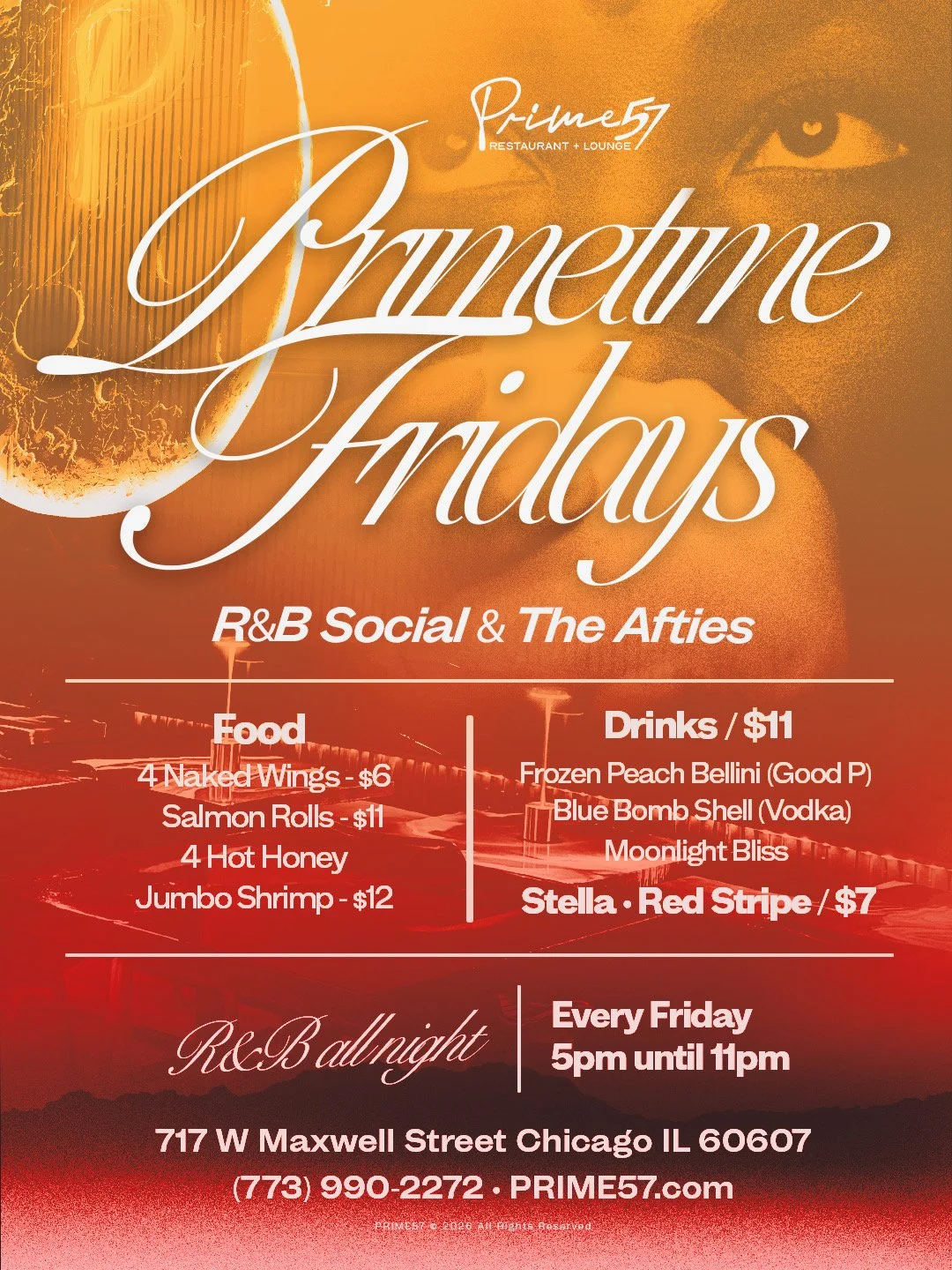 PrimeTime Happy Hour &amp; Afters 