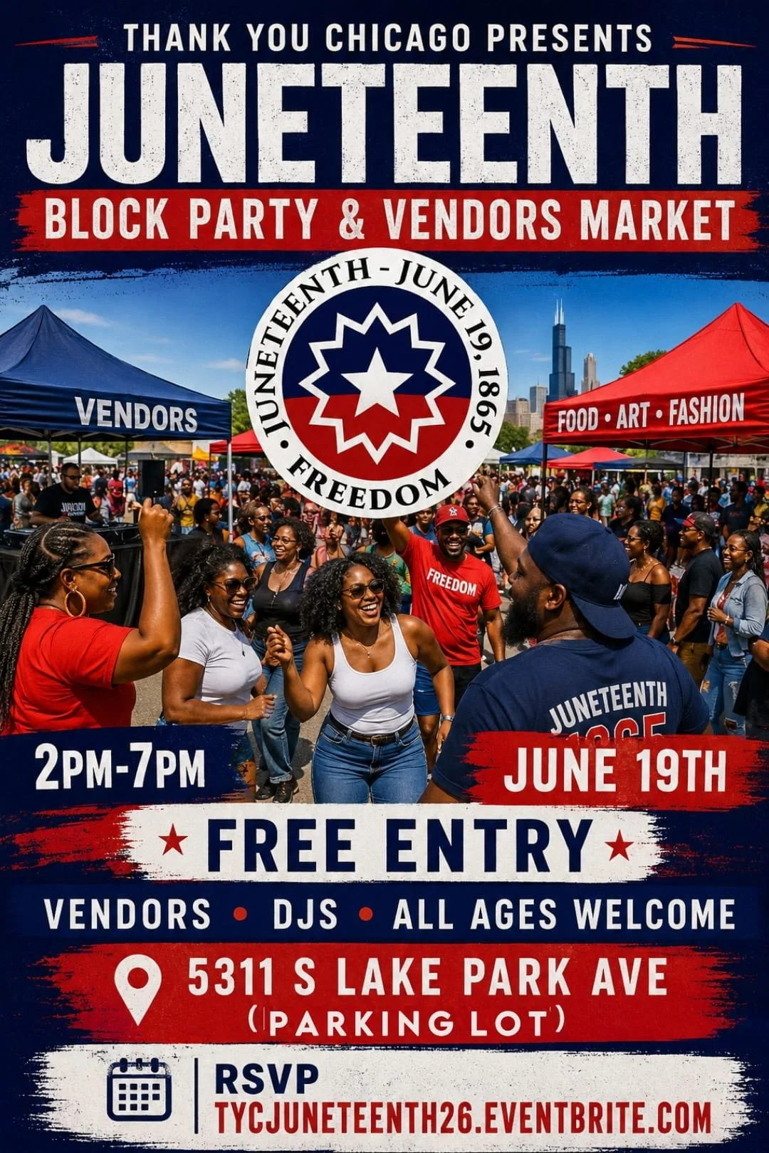 Thank You Chicago Juneteenth Block Party
