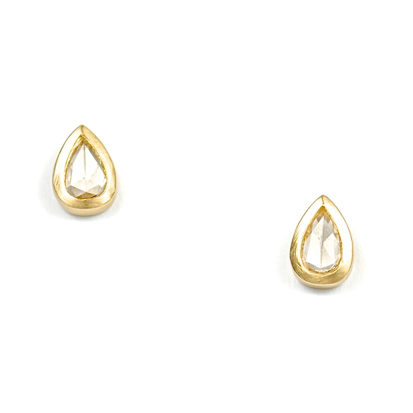 Belle & Bone | Champagne Pear Studs