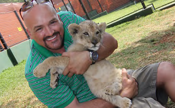 While in Africa I made many new friends. This was the only one that bit me.