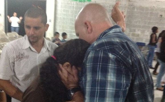 Praying for a young girl who was struggling with embracing her call; God’s grace overwhelmed her!