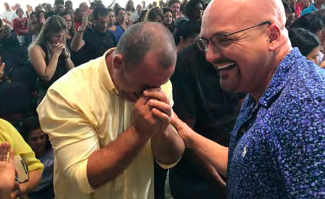 The joy of seeing someone forgiven by Jesus is something that I never grow tired of.