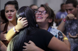 The heavens were opened as Jesus poured out His mercy, grace, and love on those who were hurting!