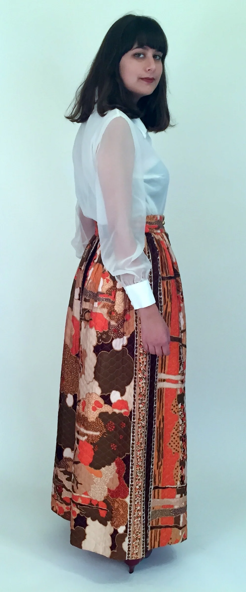 The Milly Quilted Skirt