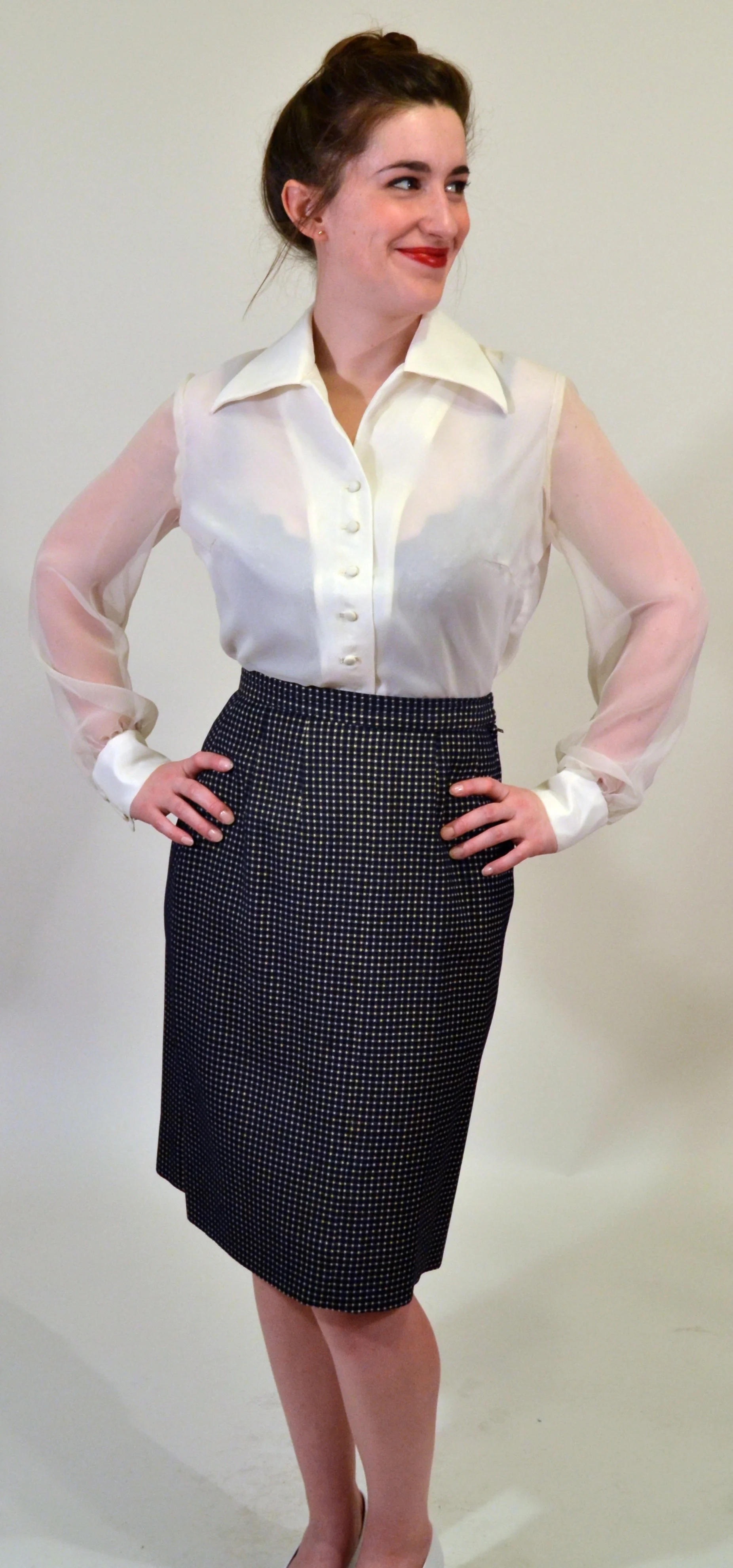 The Tracy Lord Blouse