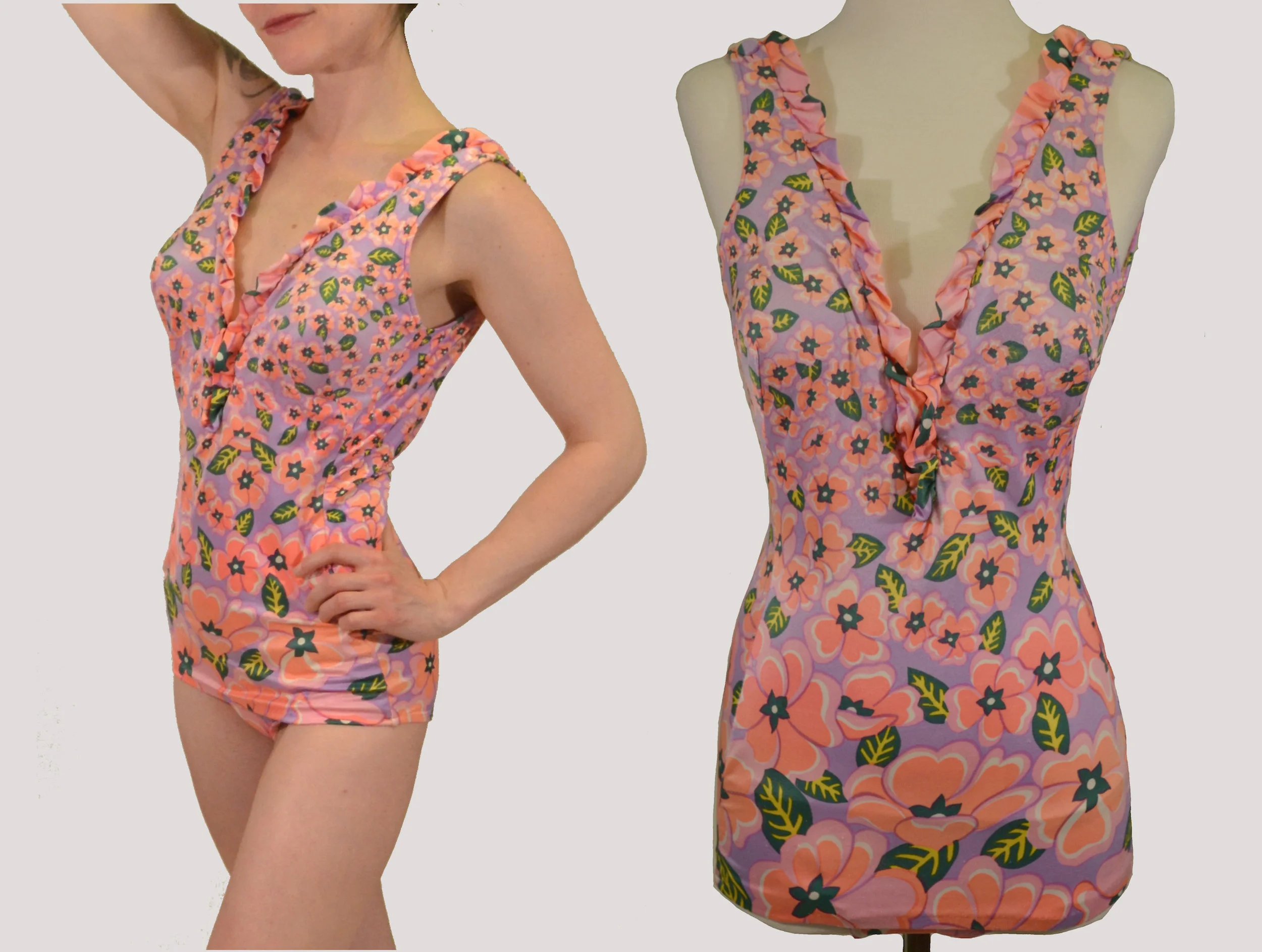 The Gidget Floral Bather