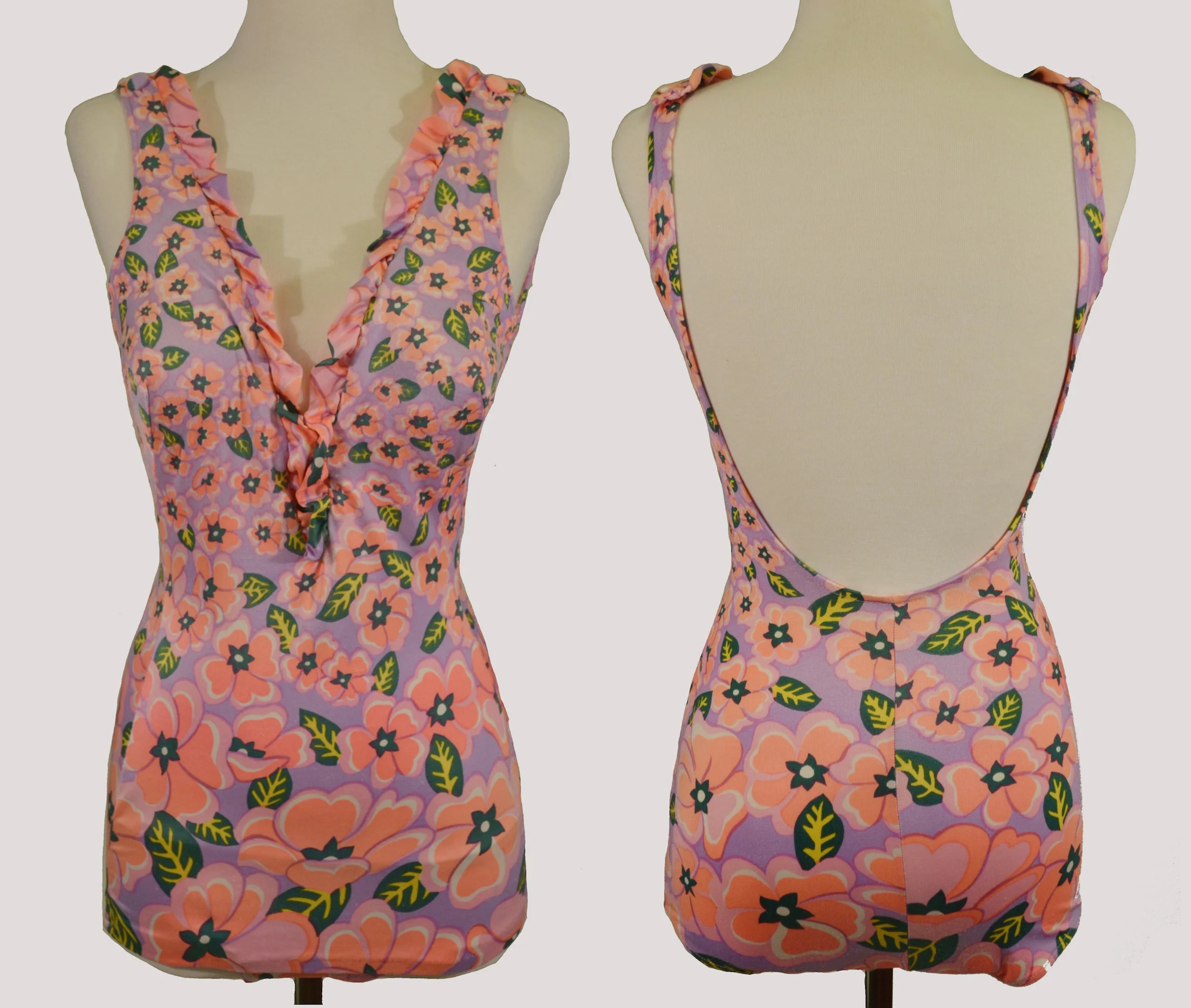 The Gidget Floral Bather