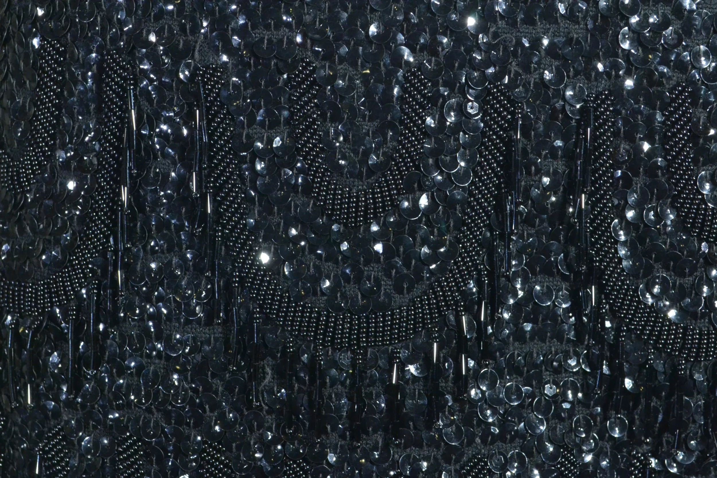 1960s Sequin and Beaded Sleeveless Top