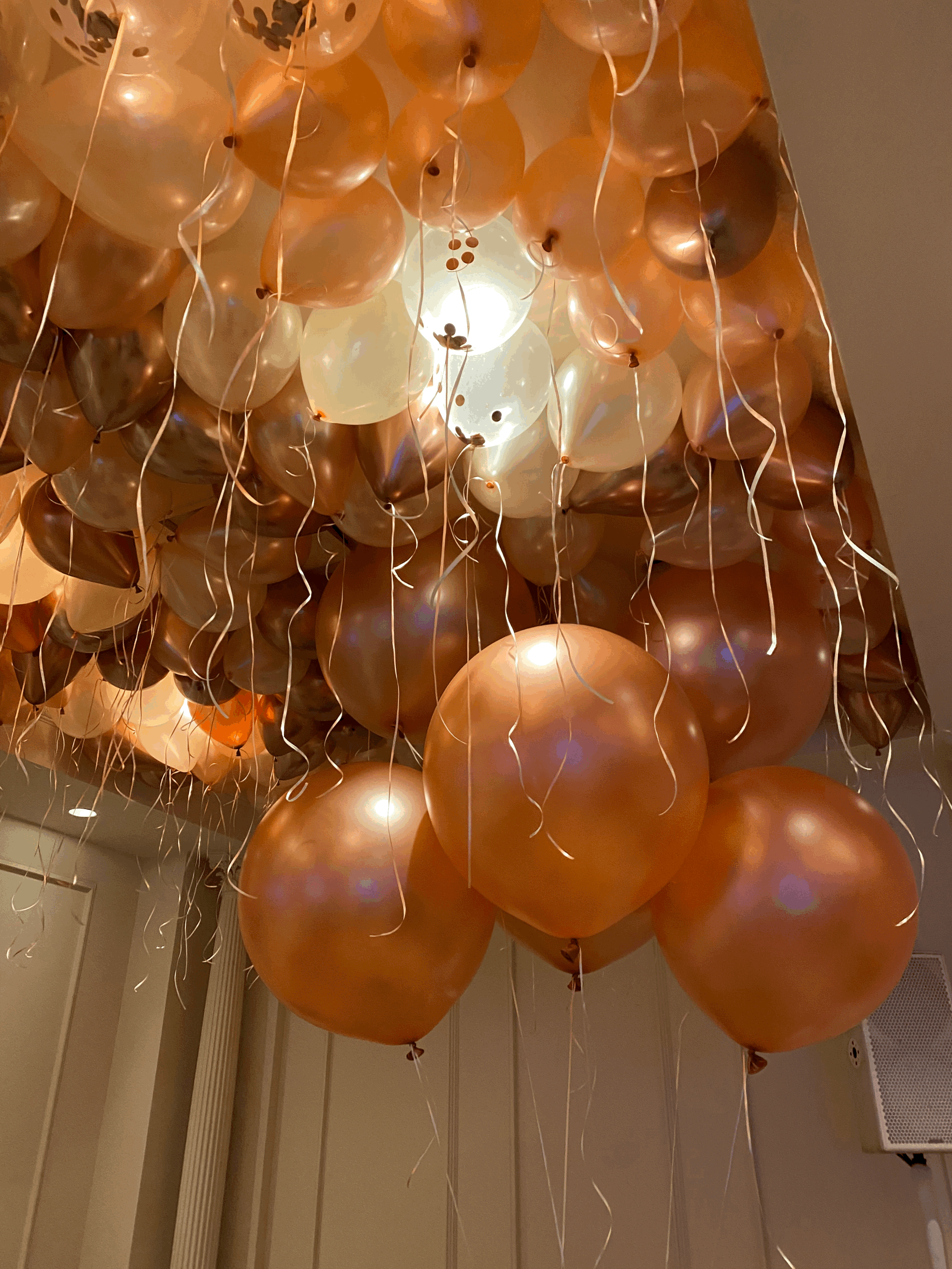 ceiling, custom order, rose gold, ivory.gif