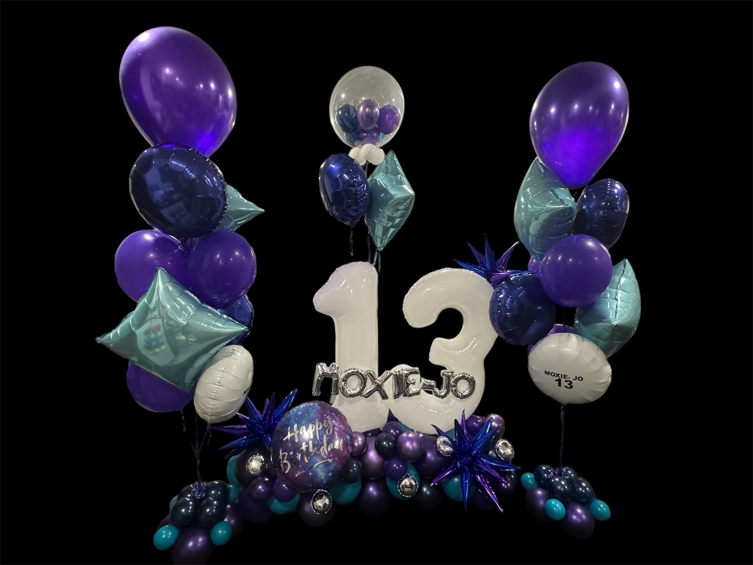 13th birthday, custom print, numbers.jpg